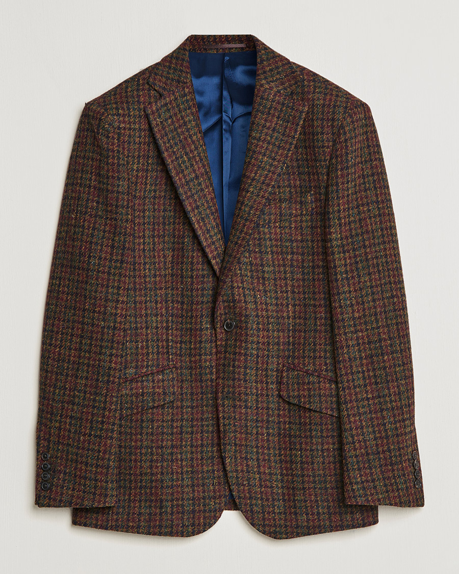 Men | Blazers | Walker Slater | Edward Harris Checked Tweed Blazer Green