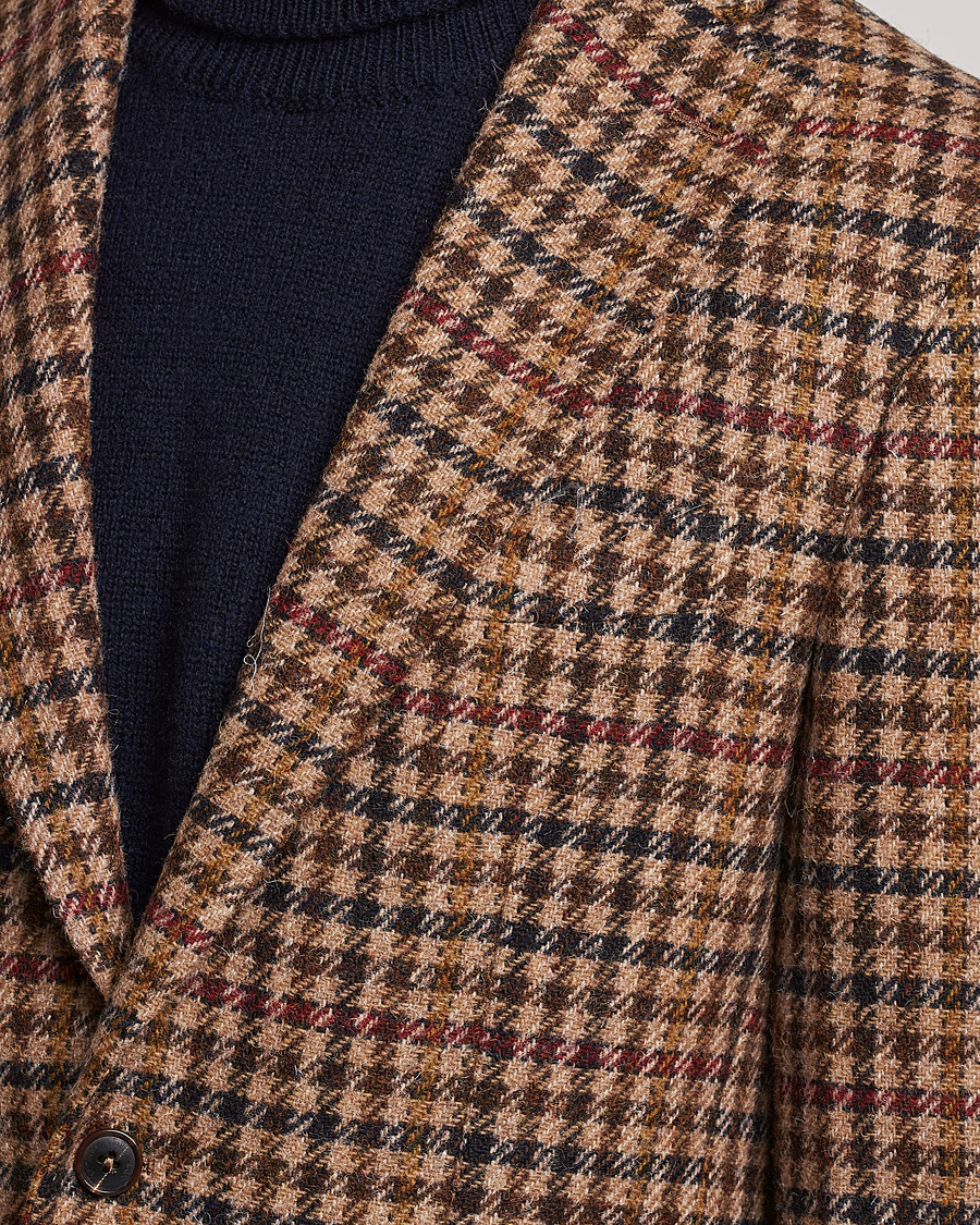 Men | Blazers | Walker Slater | Edward Harris Checked Tweed Blazer Beige