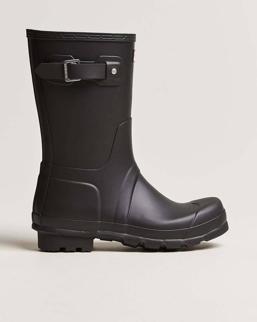 Men | Overshoes & Rubber boots | Hunter Boots | Original Short Boot Black