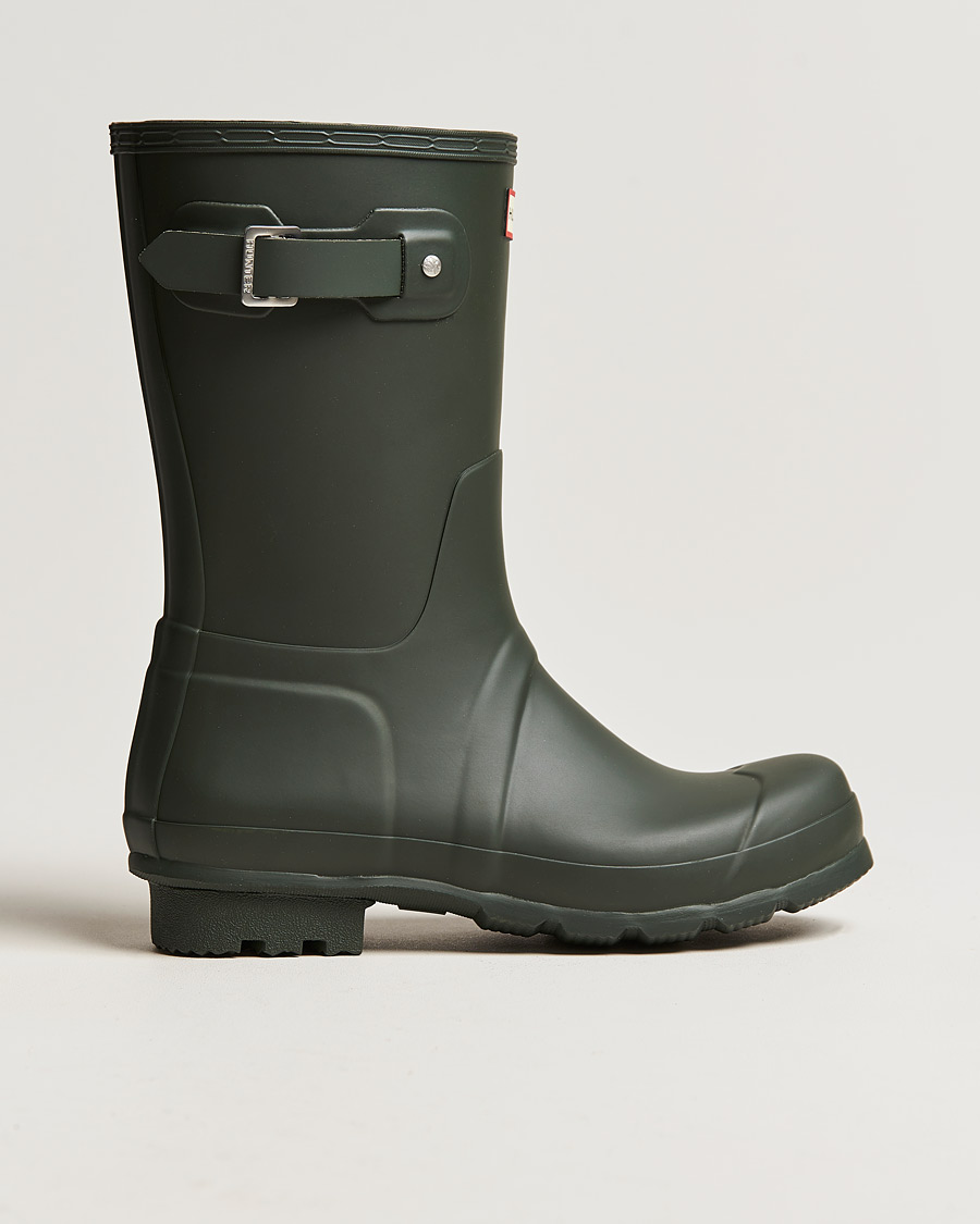 Men | Overshoes & Rubber boots | Hunter Boots | Original Short Boot Dark Olive