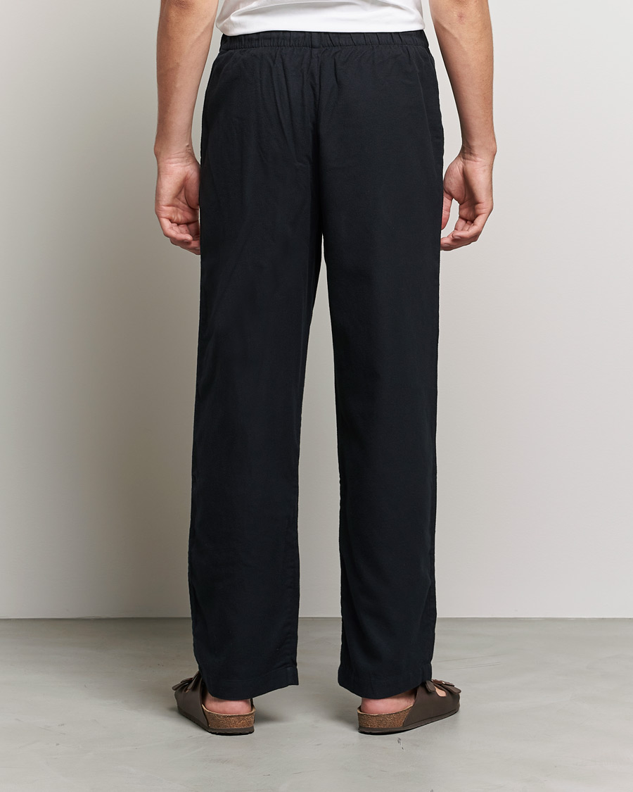 Men | Pyjamas & Robes | Tekla | Flannel Pyjama Pants Lucid Black