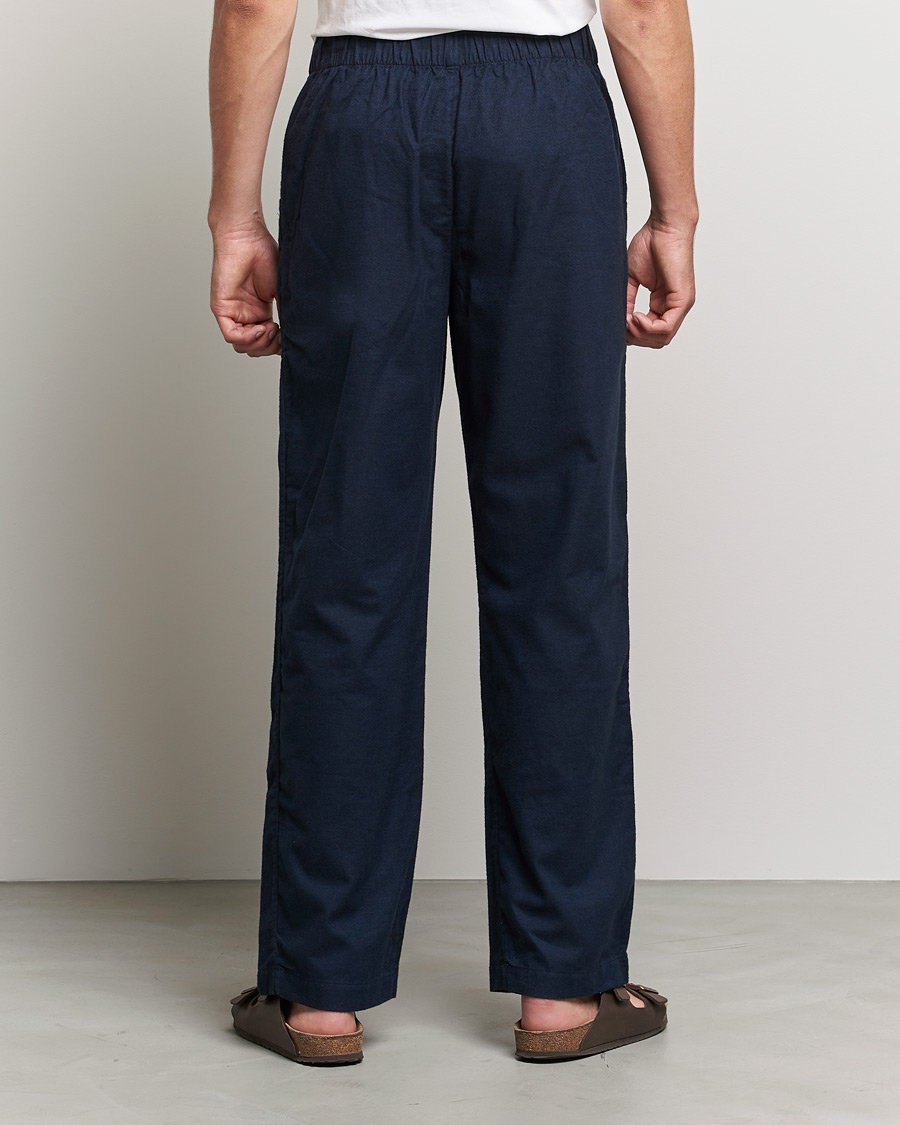 Men | Pyjamas & Robes | Tekla | Flannel Pyjama Pants Midnight Blue