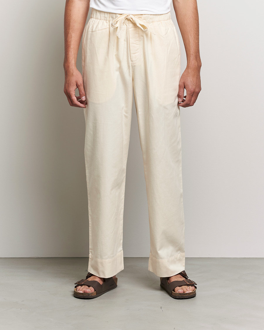 Men | Pyjama Bottoms | Tekla | Flannel Pyjama Pants Moondust