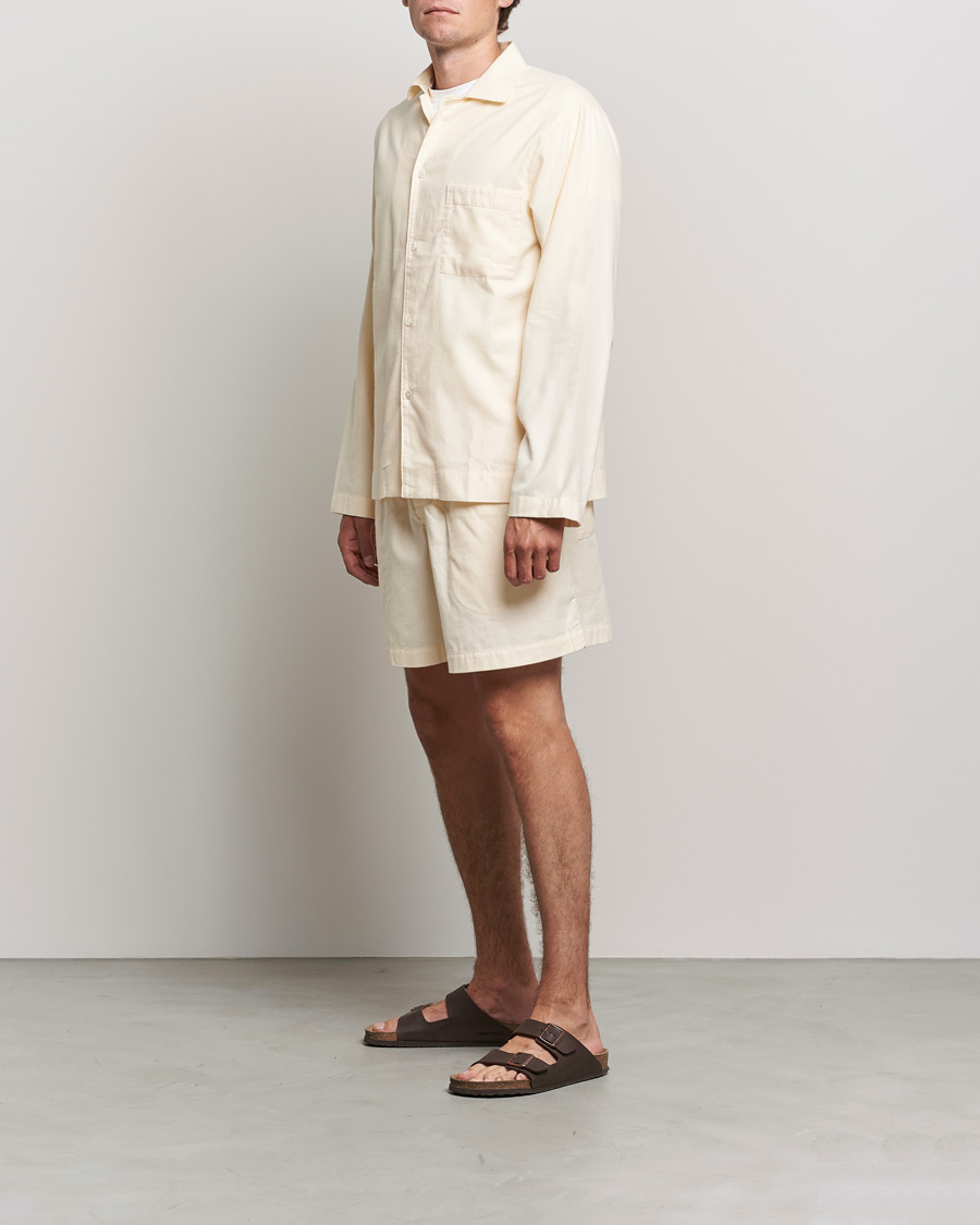 Men |  | Tekla | Flannel Pyjama Shorts Moondust
