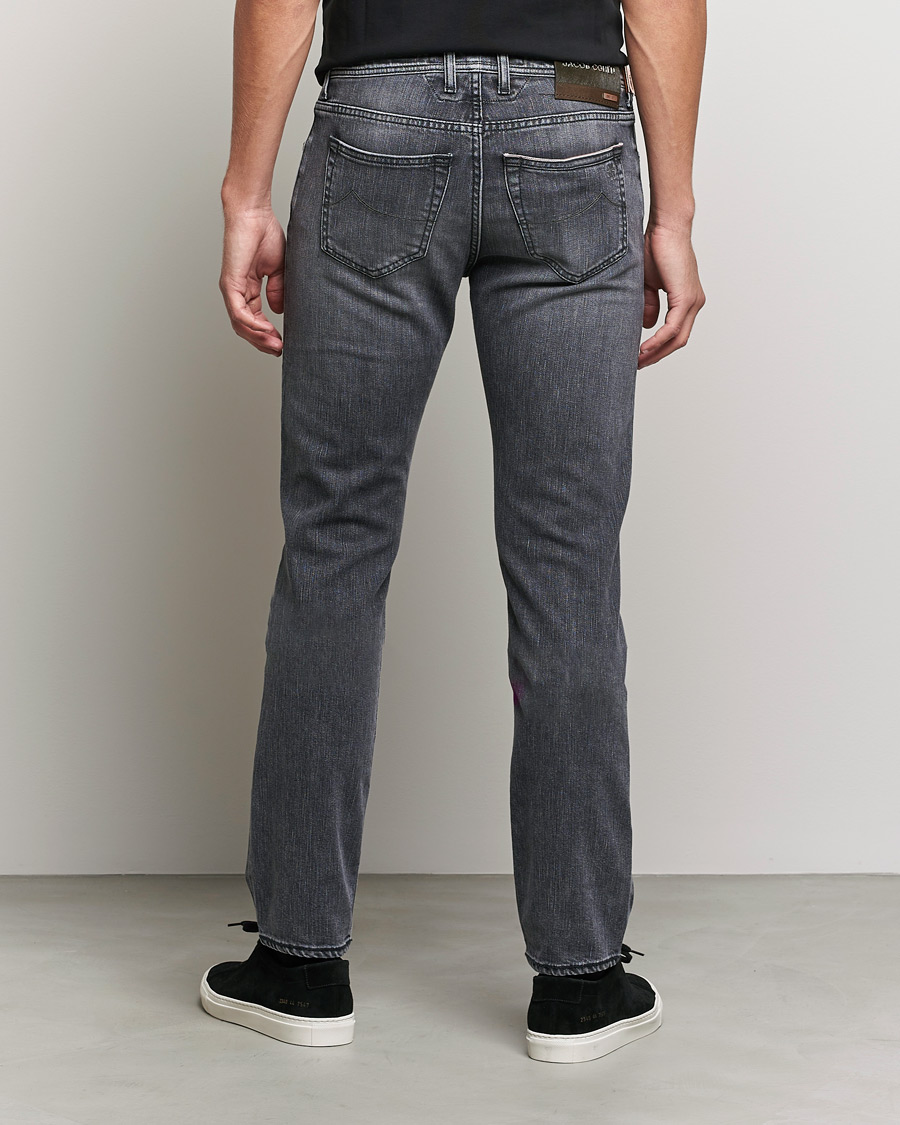 Men | Jeans | Jacob Cohën | Bard Limited Edition Slim Fit Jeans Grey/Black