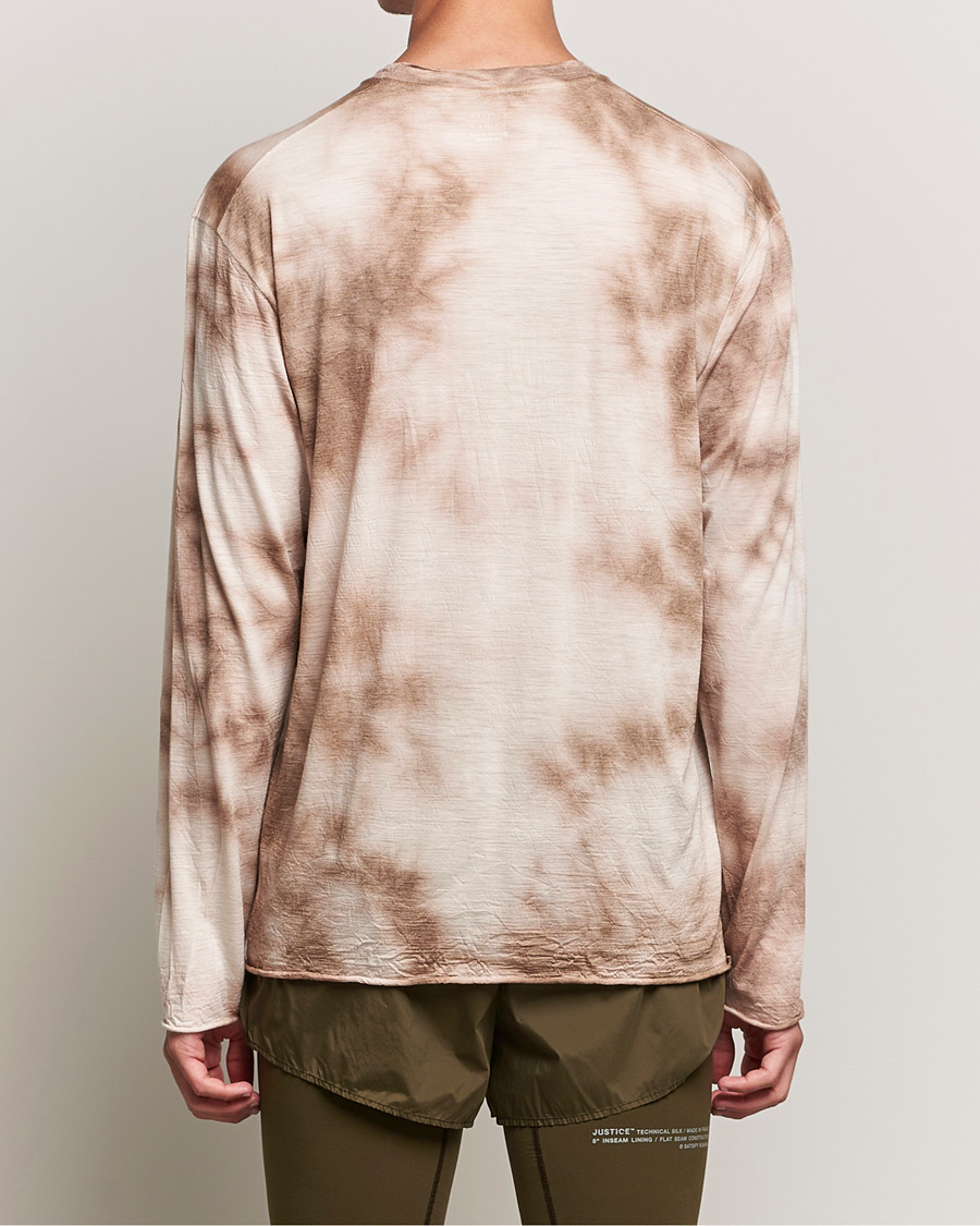 Men | T-Shirts | Satisfy | CloudMerino Long Sleeve T-Shirt Thrush Batik