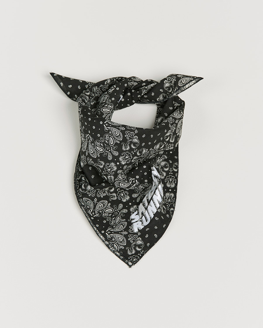 Men | Satisfy Japanese Cotton Bandana Black | Satisfy | Japanese Cotton Bandana Black