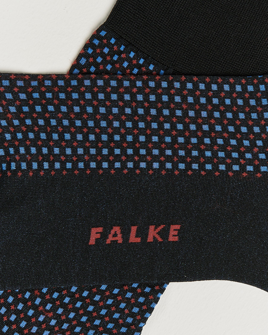 Men |  | Falke | Up Town Tie Sock Black