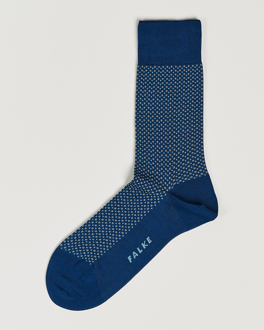 Men | Underwear & Socks | Falke | Up Town Tie Sock Royal Blue