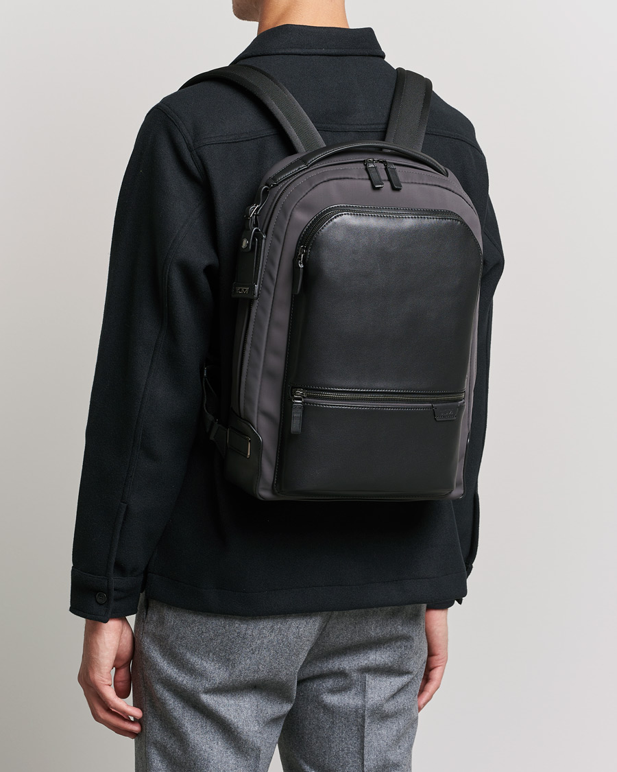 Men | Backpacks | TUMI | Harrison Bradner Backpack Black/Iron