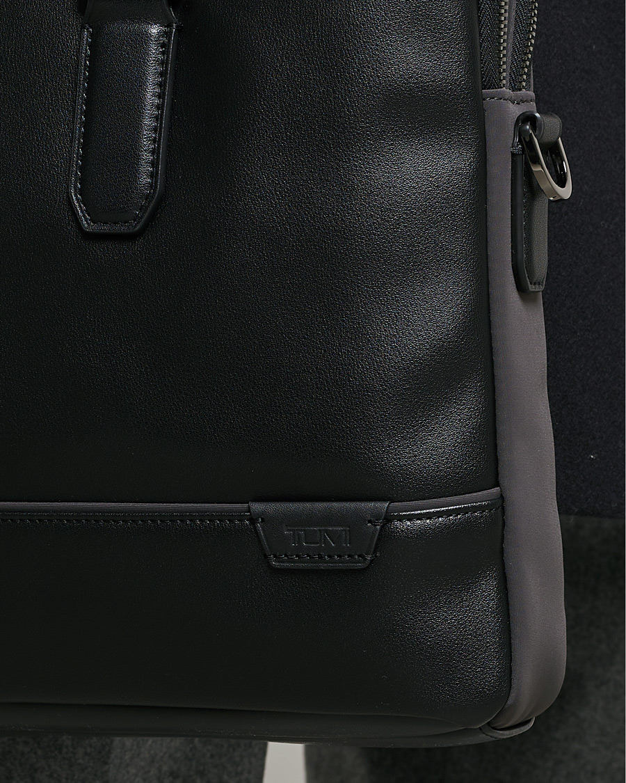 Men | TUMI Harrison Sycamore Slim Brief Black/Iron | TUMI | Harrison Sycamore Slim Brief Black/Iron