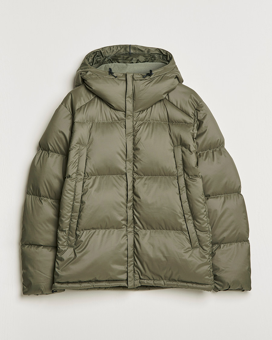 Men | Coats & Jackets | Snow Peak | Recycled Light Down Jacket Olive