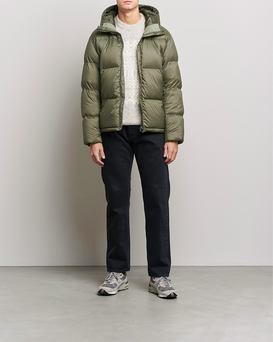 Snow Peak Recycled Light Down Jacket Olive at
