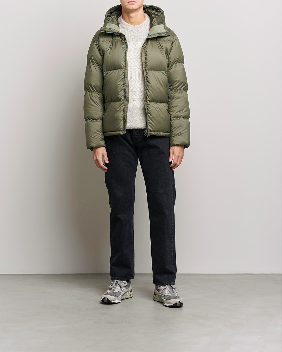 Men | Coats & Jackets | Snow Peak | Recycled Light Down Jacket Olive