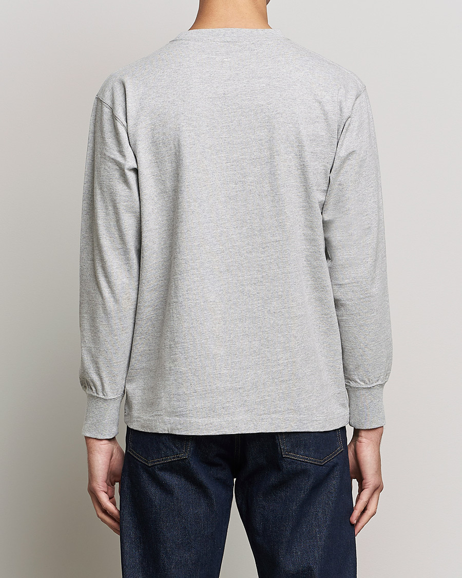 Men | T-Shirts | Snow Peak | Recycled Cotton Heavy L/S T shirt Medium Grey