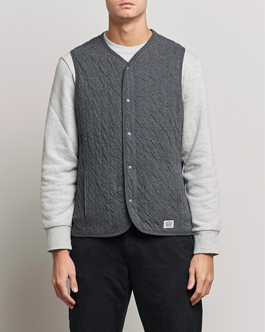 Men | Pullovers | Snow Peak | Natural Warm Stretch Vest Medium Grey