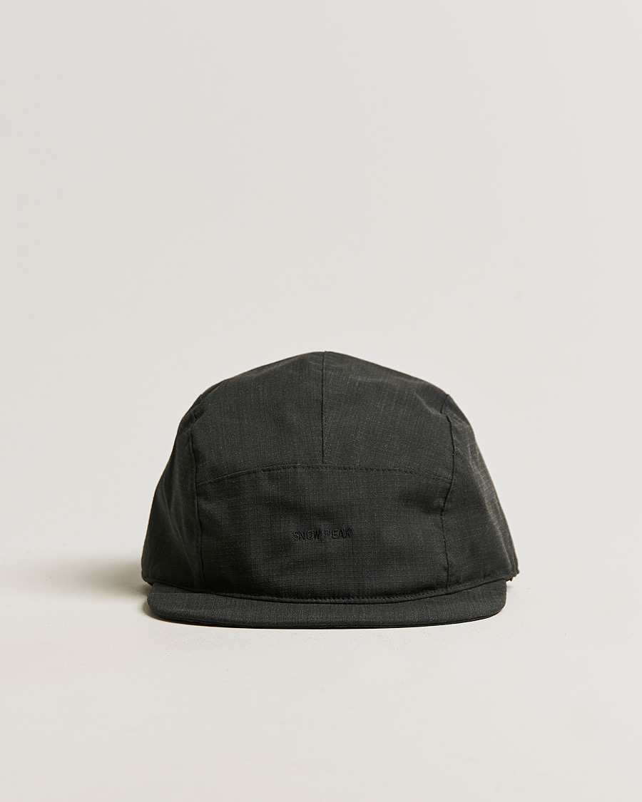 Men | Snow Peak FR 2L Rain Cap Black | Snow Peak | FR 2L Rain Cap Black