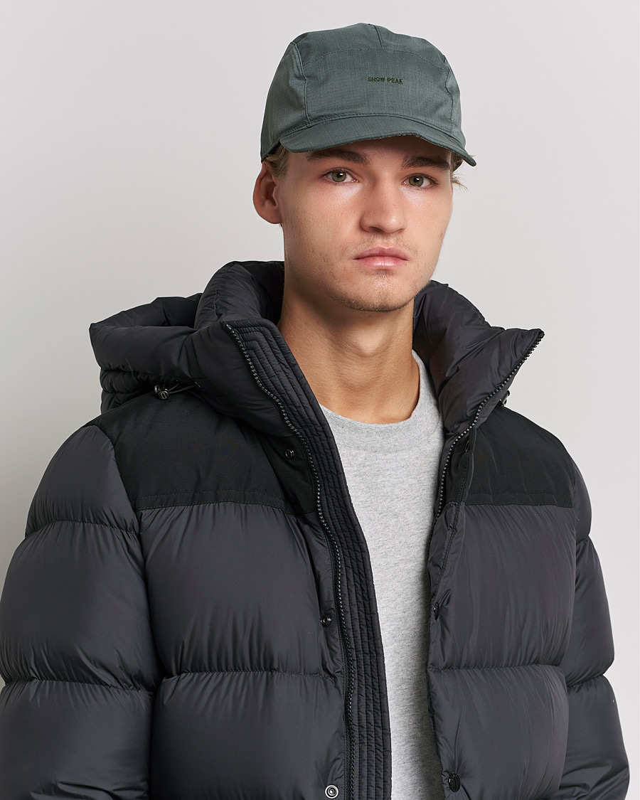 Men | Snow Peak FR 2L Rain Cap Forest Green | Snow Peak | FR 2L Rain Cap Forest Green