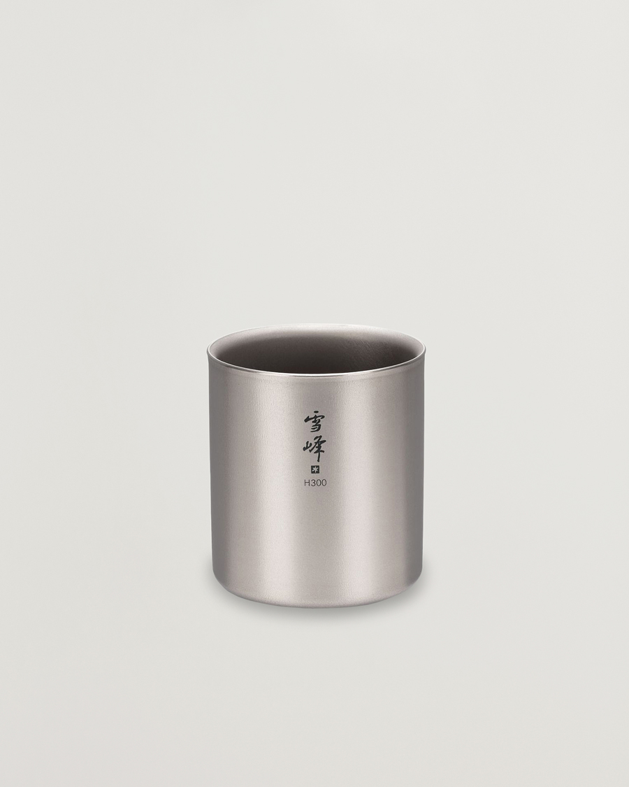 Men | Outdoor living | Snow Peak | Double Wall Stacking Mug 300 Titanium