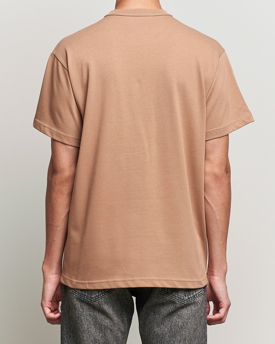 Men | T-Shirts | Versace Jeans Couture | Reflective Logo T-Shirt Sand