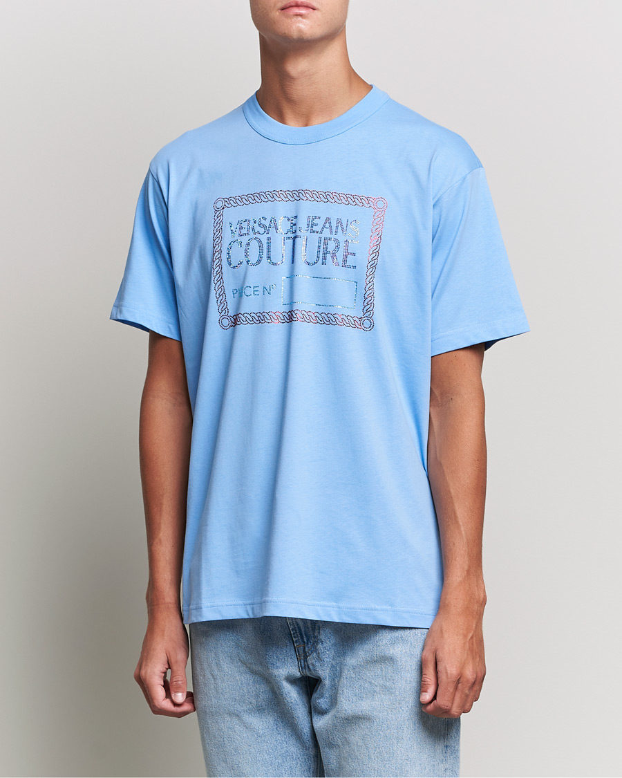 Men | T-Shirts | Versace Jeans Couture | Piece Nr T-Shirt Sky Blue