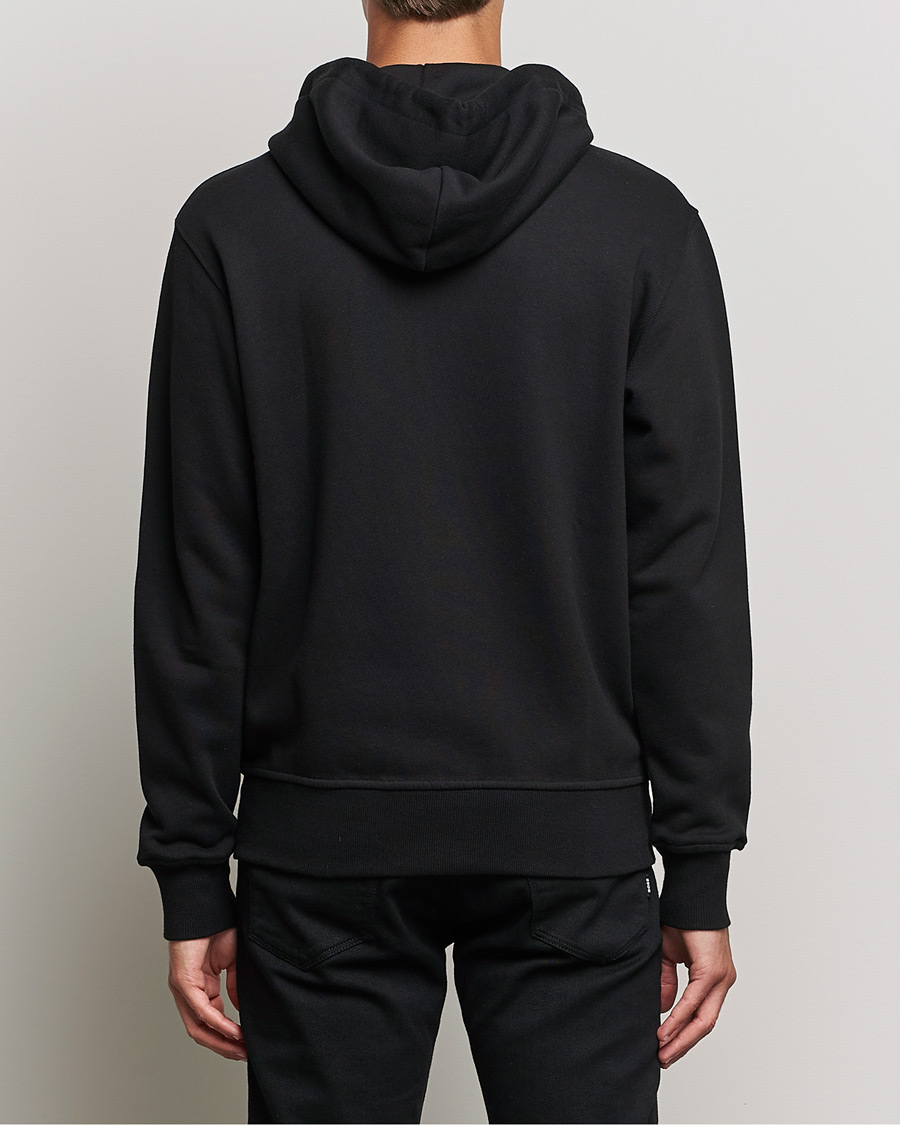 Men | Sweaters & Knitwear | Versace Jeans Couture | V Emblem Hoodie Black/Gold