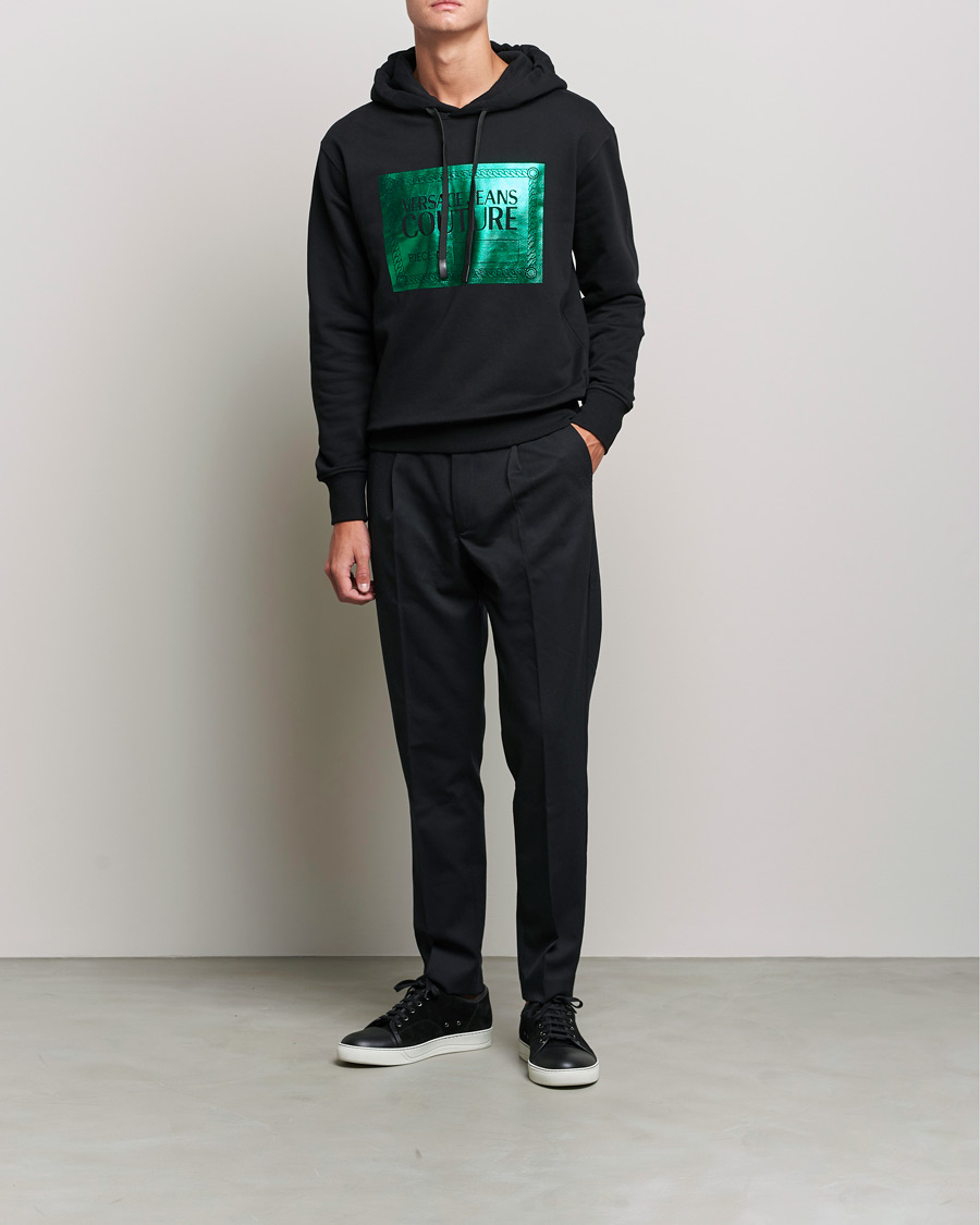 Versace Jeans Couture Piece Nr Hoodie Black at CareOfCarl.com