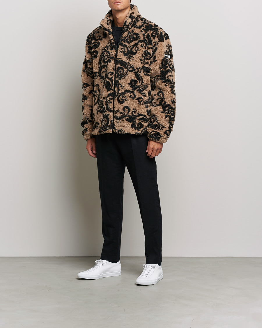 Men | Coats & Jackets | Versace Jeans Couture | Teddy Jacquard Jacket Tortora