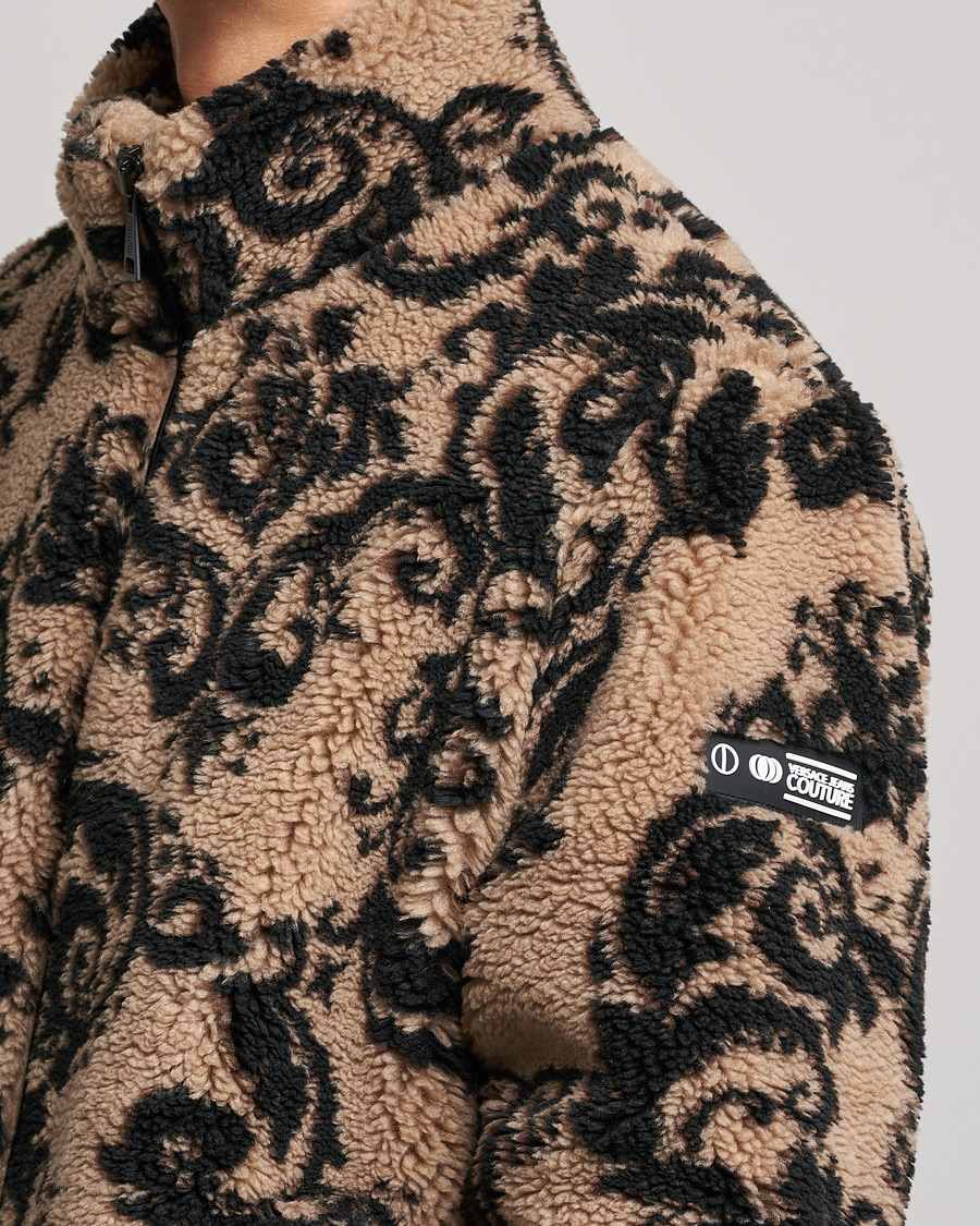 Men | Coats & Jackets | Versace Jeans Couture | Teddy Jacquard Jacket Tortora