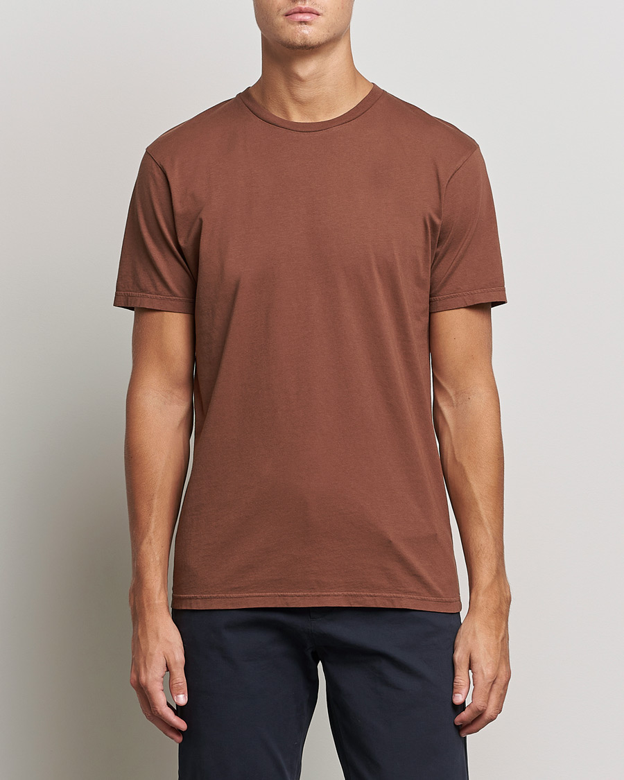 Men | T-Shirts | Colorful Standard | Classic Organic T-Shirt Cinnamon Brown