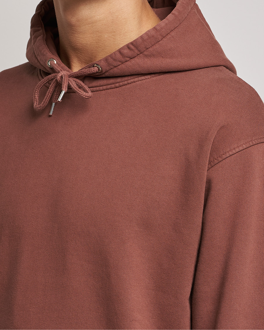 Men | Sweaters & Knitwear | Colorful Standard | Classic Organic Hood Cinnamon Brown