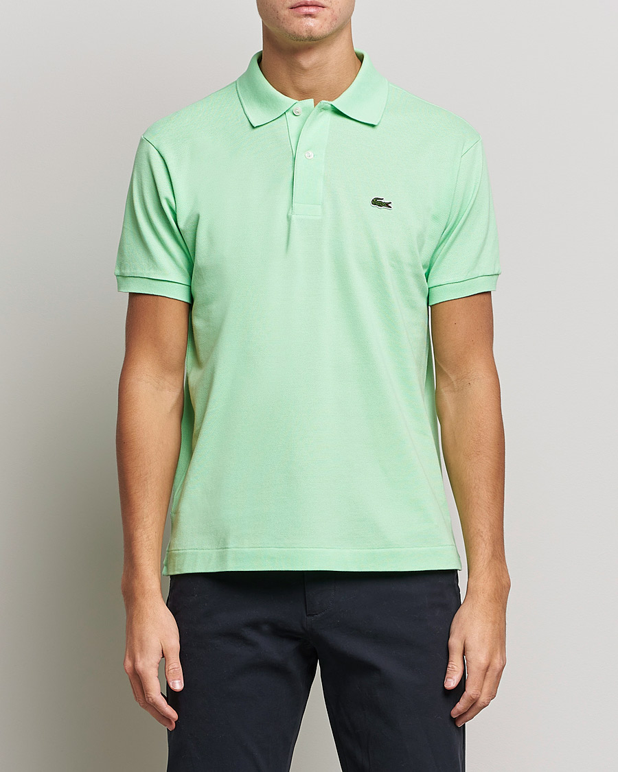 Men | Short Sleeve Polo Shirts | Lacoste | Original Polo Piké Ash