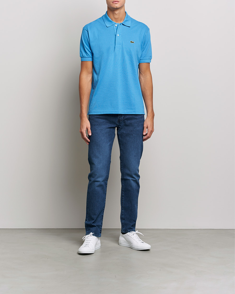 Men | Polo Shirts | Lacoste | Original Polo Piké Argentine Blue
