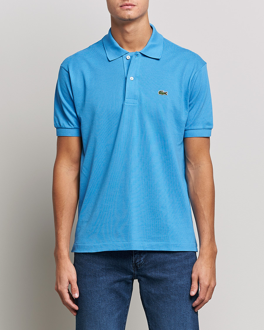 Men | Polo Shirts | Lacoste | Original Polo Piké Argentine Blue