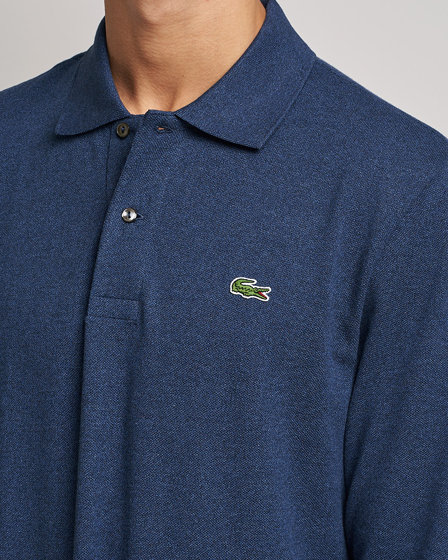 Men | Sweaters & Knitwear | Lacoste | Long Sleeve Polo Dark Indigo Blue