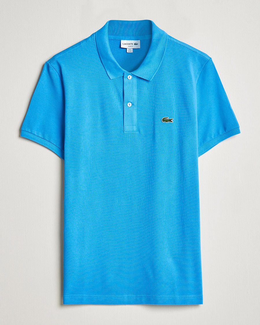 Men | Polo Shirts | Lacoste | Slim Fit Polo Piké Argentine Blue