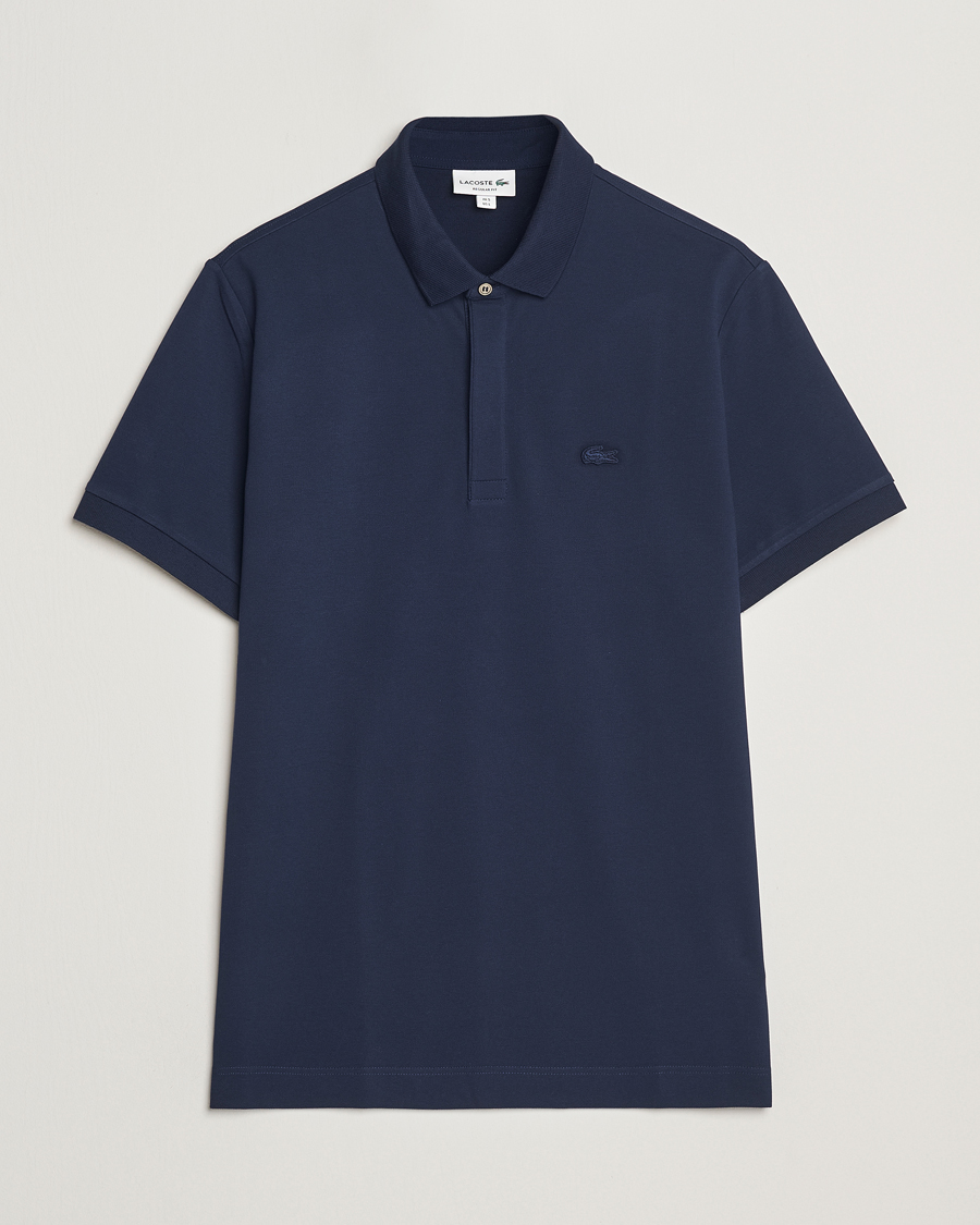 Men | Polo Shirts | Lacoste | Paris Polo Piké Navy Blue