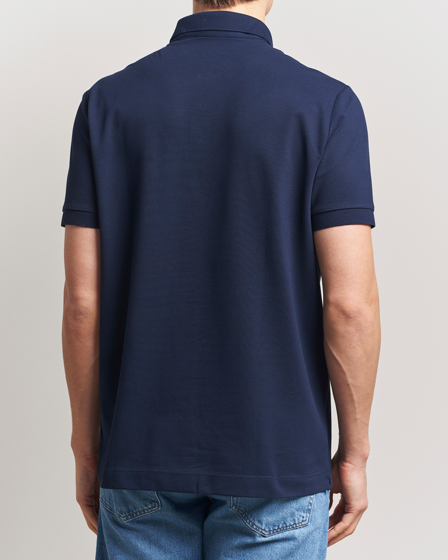 Men | Polo Shirts | Lacoste | Paris Polo Piké Navy Blue