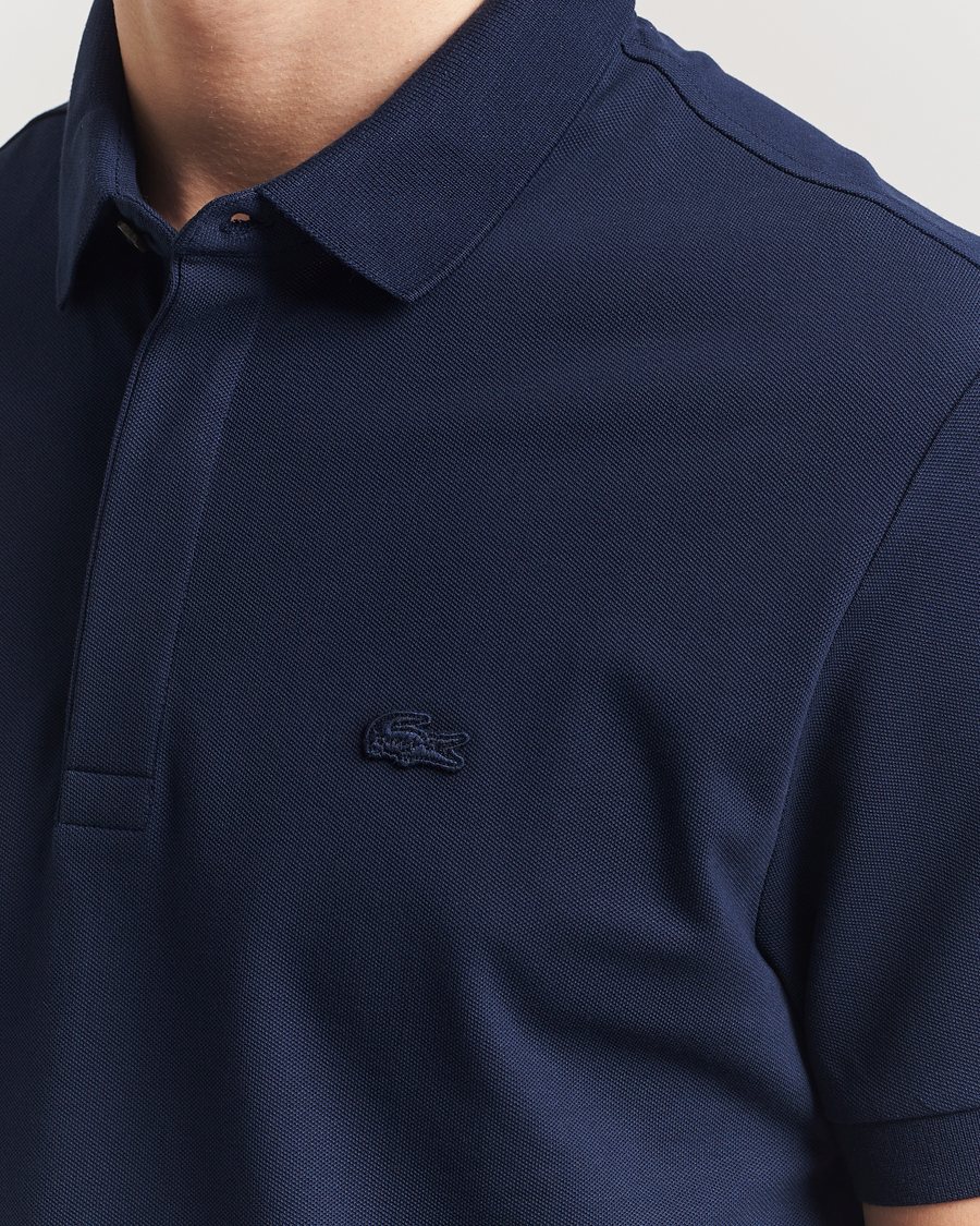 Men | Polo Shirts | Lacoste | Paris Polo Piké Navy Blue