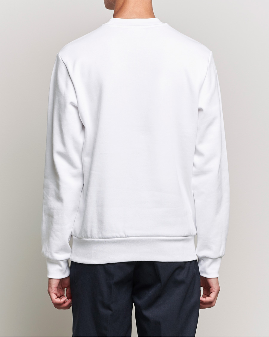 Men | Sweaters & Knitwear | Lacoste | Crew Neck Sweatshirt White