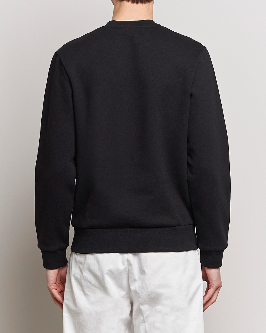 Men | Sweaters & Knitwear | Lacoste | Crew Neck Sweatshirt Black