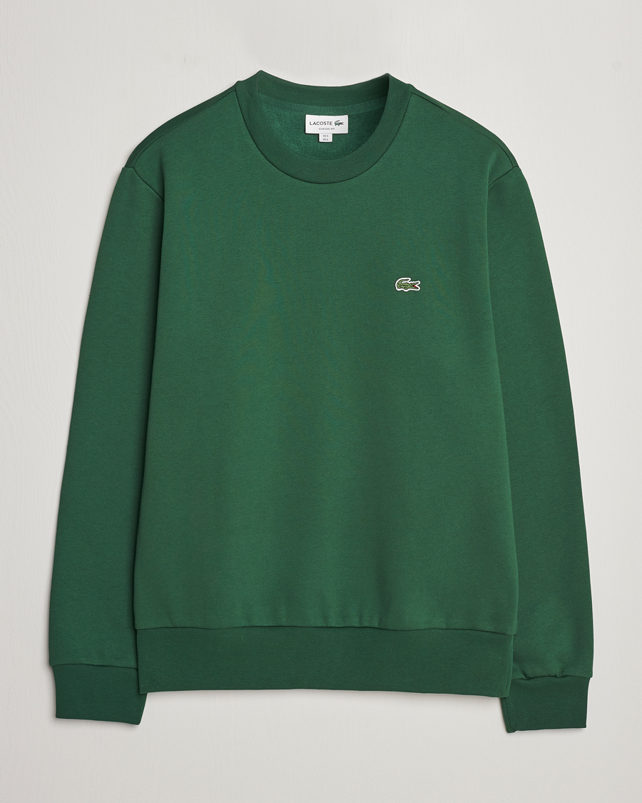 Men | Sweaters & Knitwear | Lacoste | Crew Neck Sweatshirt Green