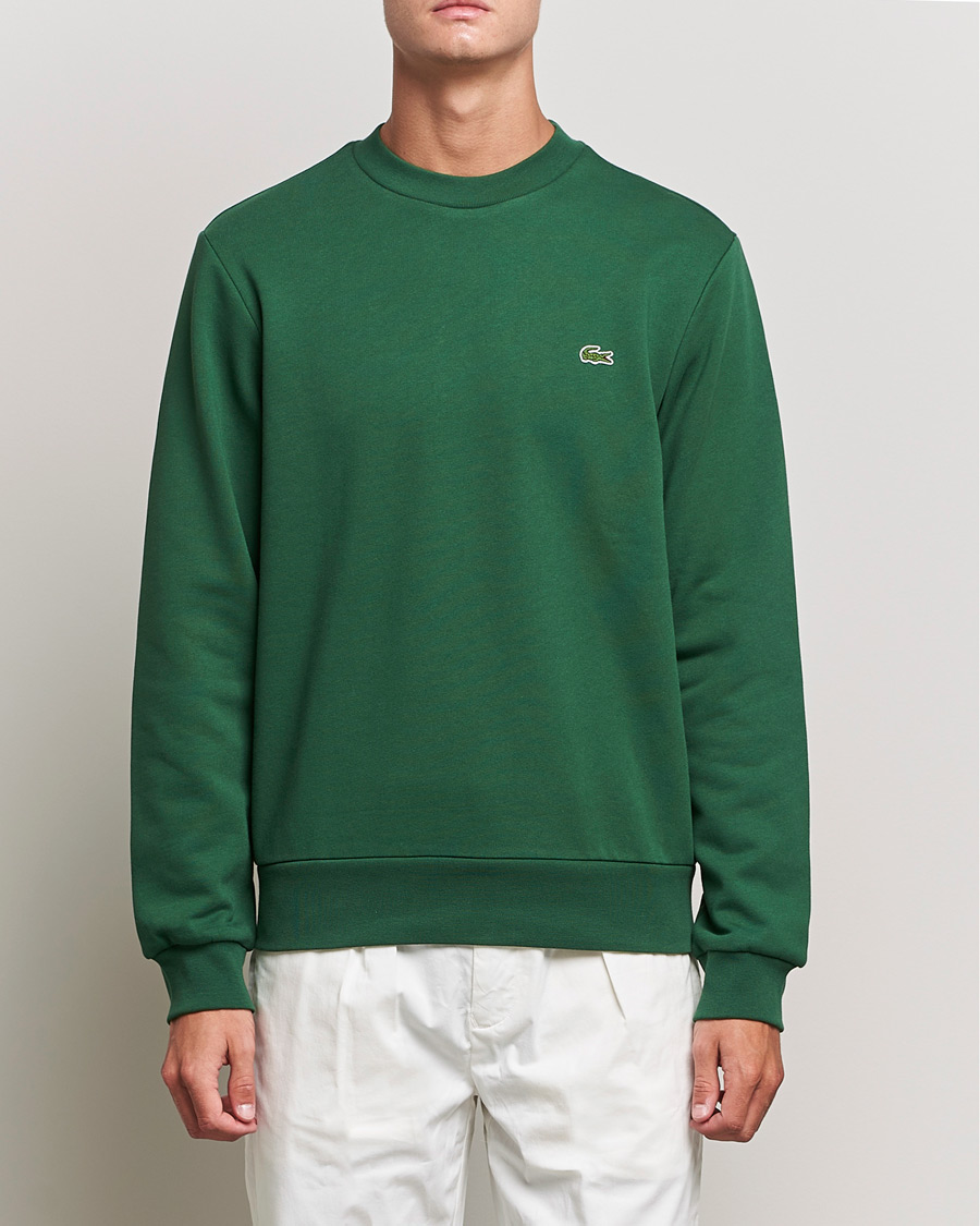 Men | Sweaters & Knitwear | Lacoste | Crew Neck Sweatshirt Green