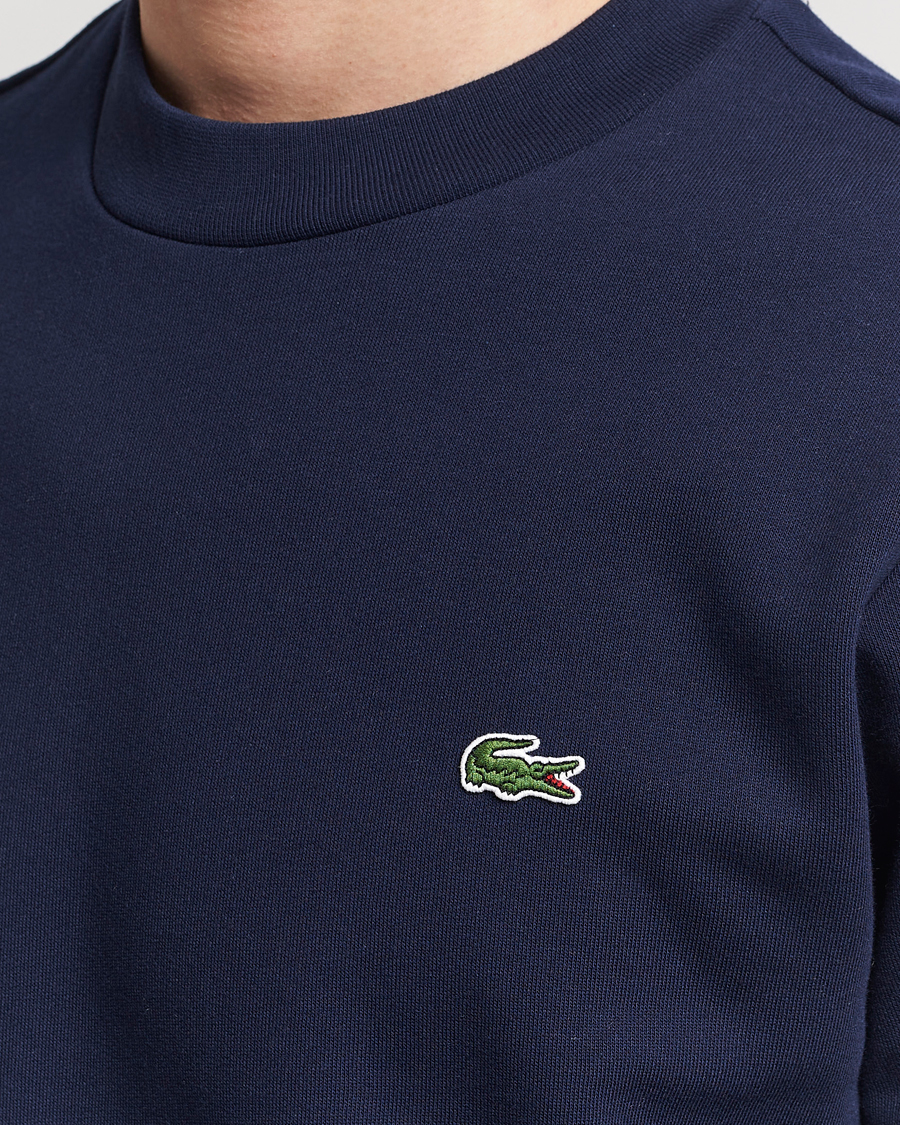 Men | Sweaters & Knitwear | Lacoste | Crew Neck Sweatshirt Navy