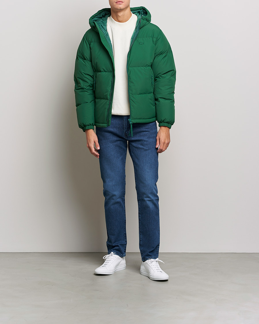 Men | Coats & Jackets | Lacoste | Hooded Lightweight Jacket Green
