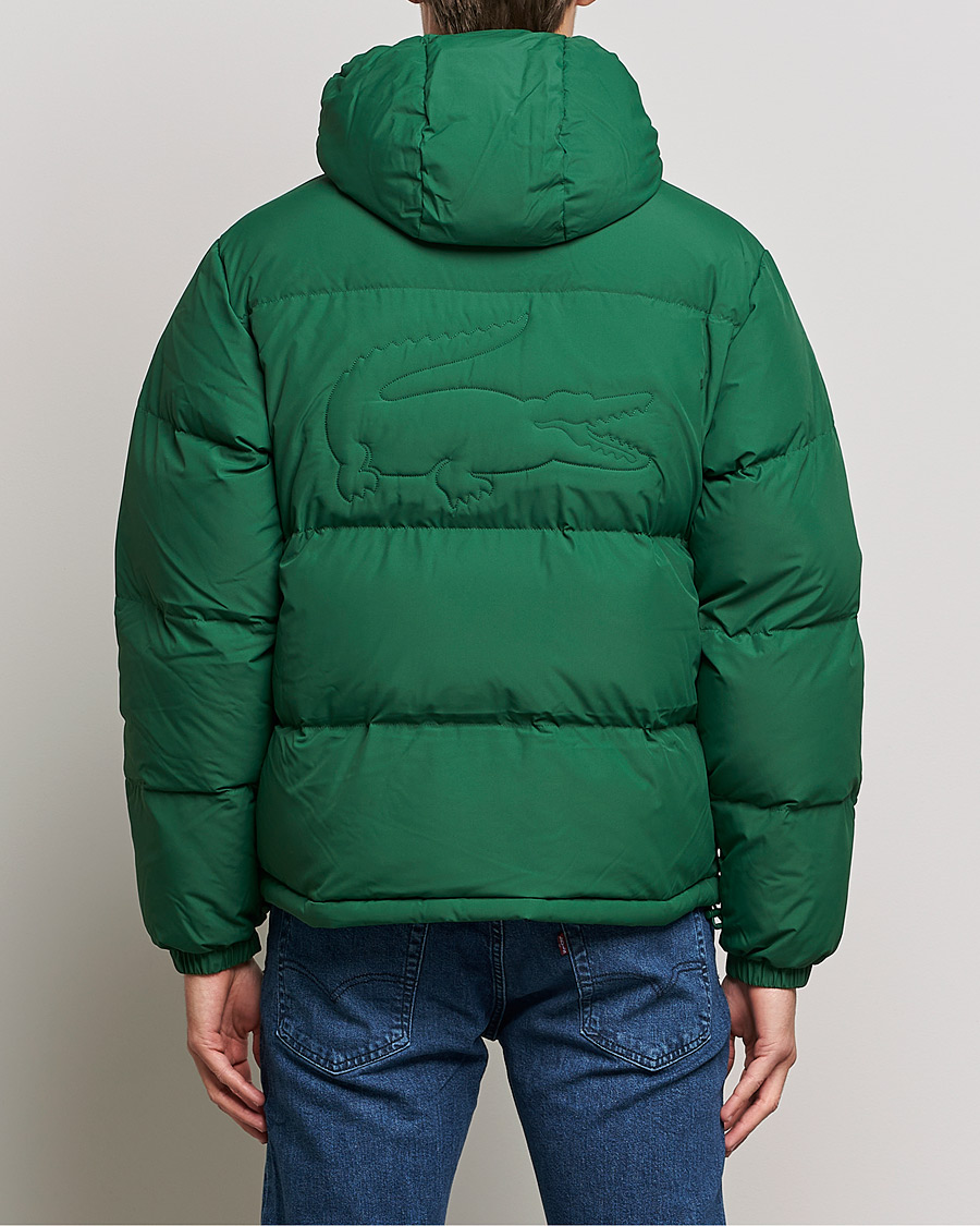 Men | Coats & Jackets | Lacoste | Hooded Lightweight Jacket Green