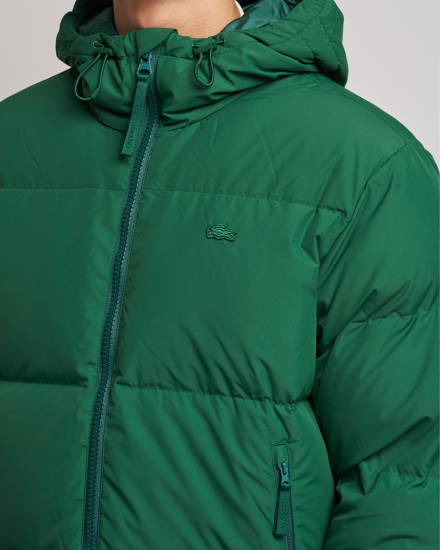 Men | Coats & Jackets | Lacoste | Hooded Lightweight Jacket Green
