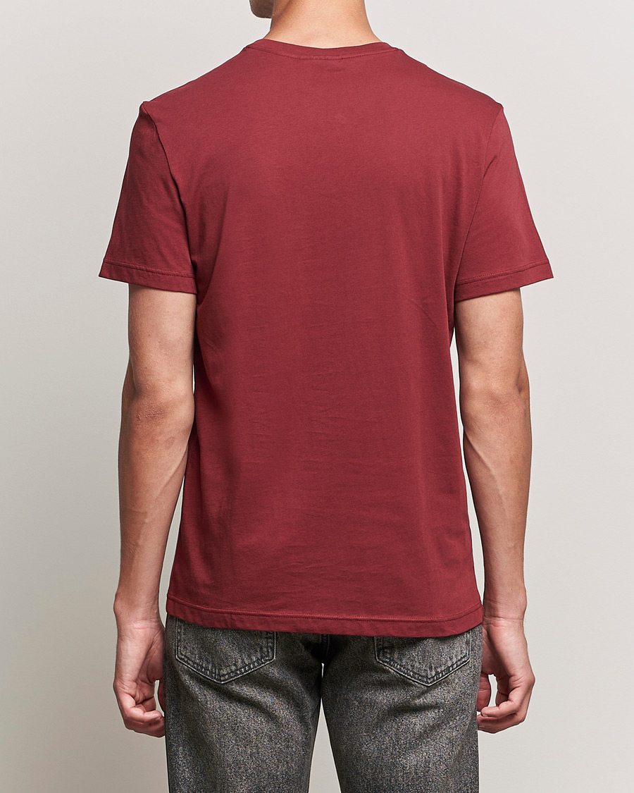 Men | T-Shirts | Lacoste | Crew Neck Tee Cranberry