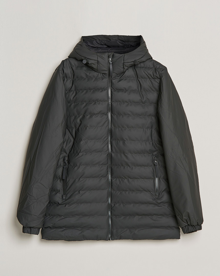 Men | Coats & Jackets | RAINS | Trekker Hooded Jacket Black