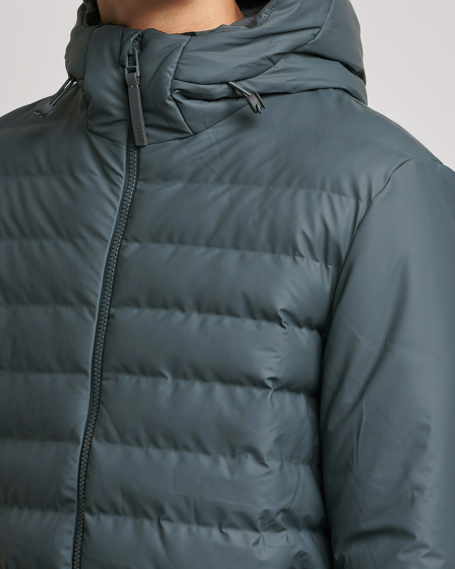 Men | Coats & Jackets | RAINS | Trekker Hooded Jacket Slate Grey